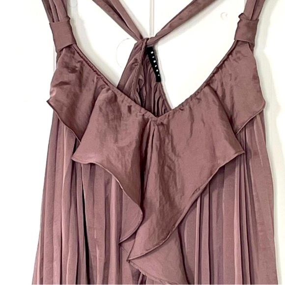 SISLEY strapped flowy ruffled dress - Picture 5 of 10